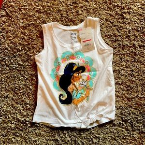 Disney girls Jasmine Aladdin tank top size 4T